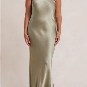 Bec + Bridge Moondance Strapless Dress- SAGE